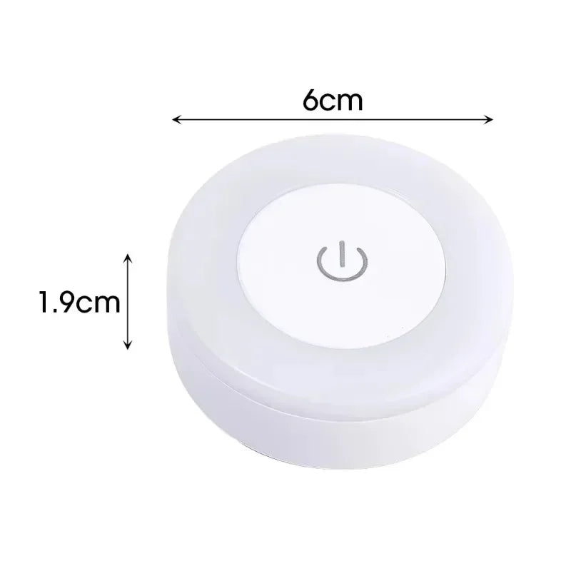 Dimmable USB LED Night Light – Touch Lamp for Bedroom & Home