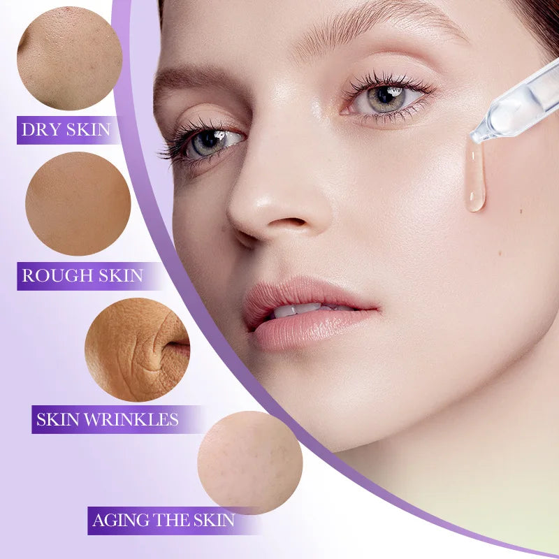 30pcs/box BIOAQUA Retinol Vitamin C Hyaluronic Acid Serum for Face Moisturizing Firming Hydrating Facial Essence Face Skin Care Peaceful Pleasures Health and Wellness