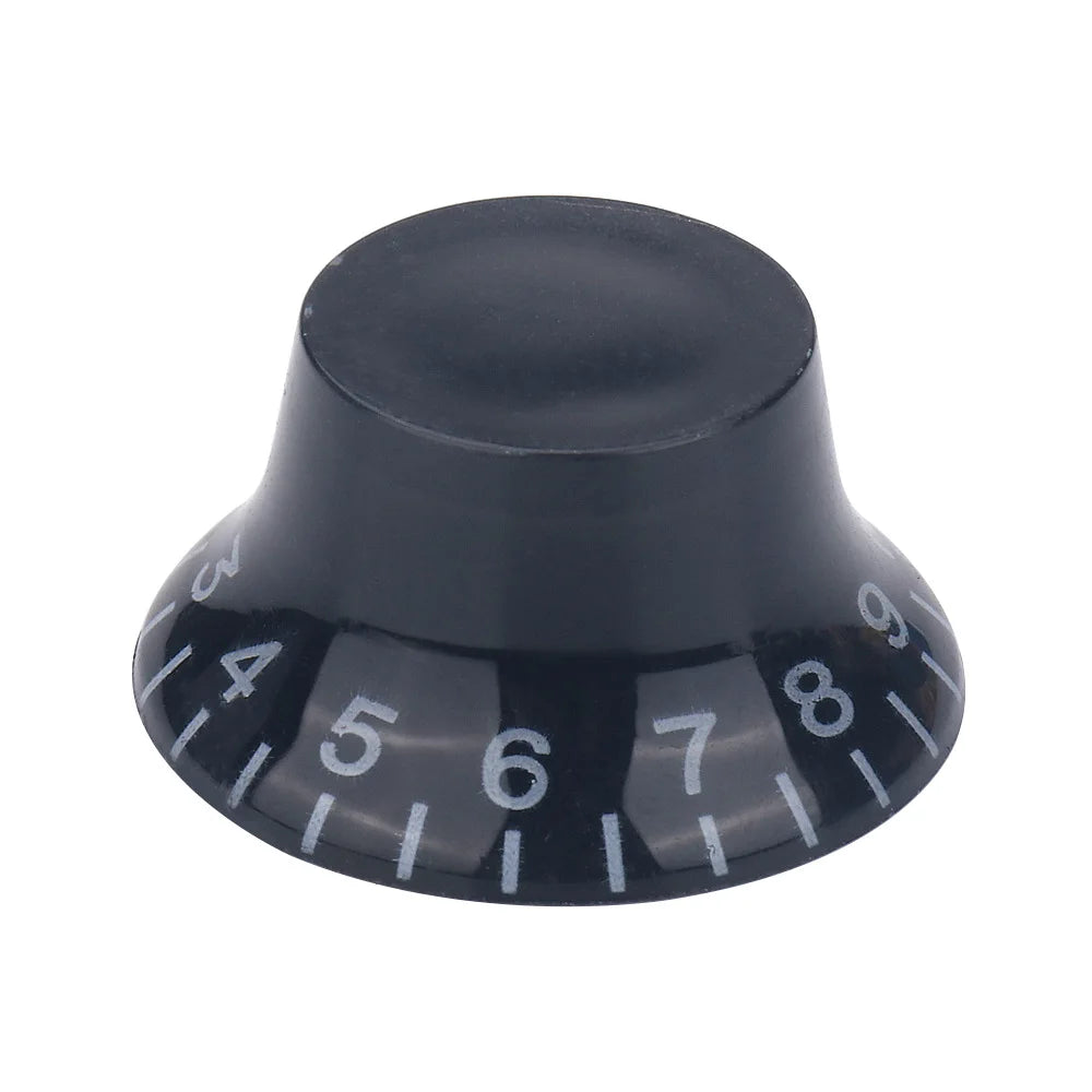 Hat Transparent Volume Tone Control Knob Electric Guitar Dia Hole
