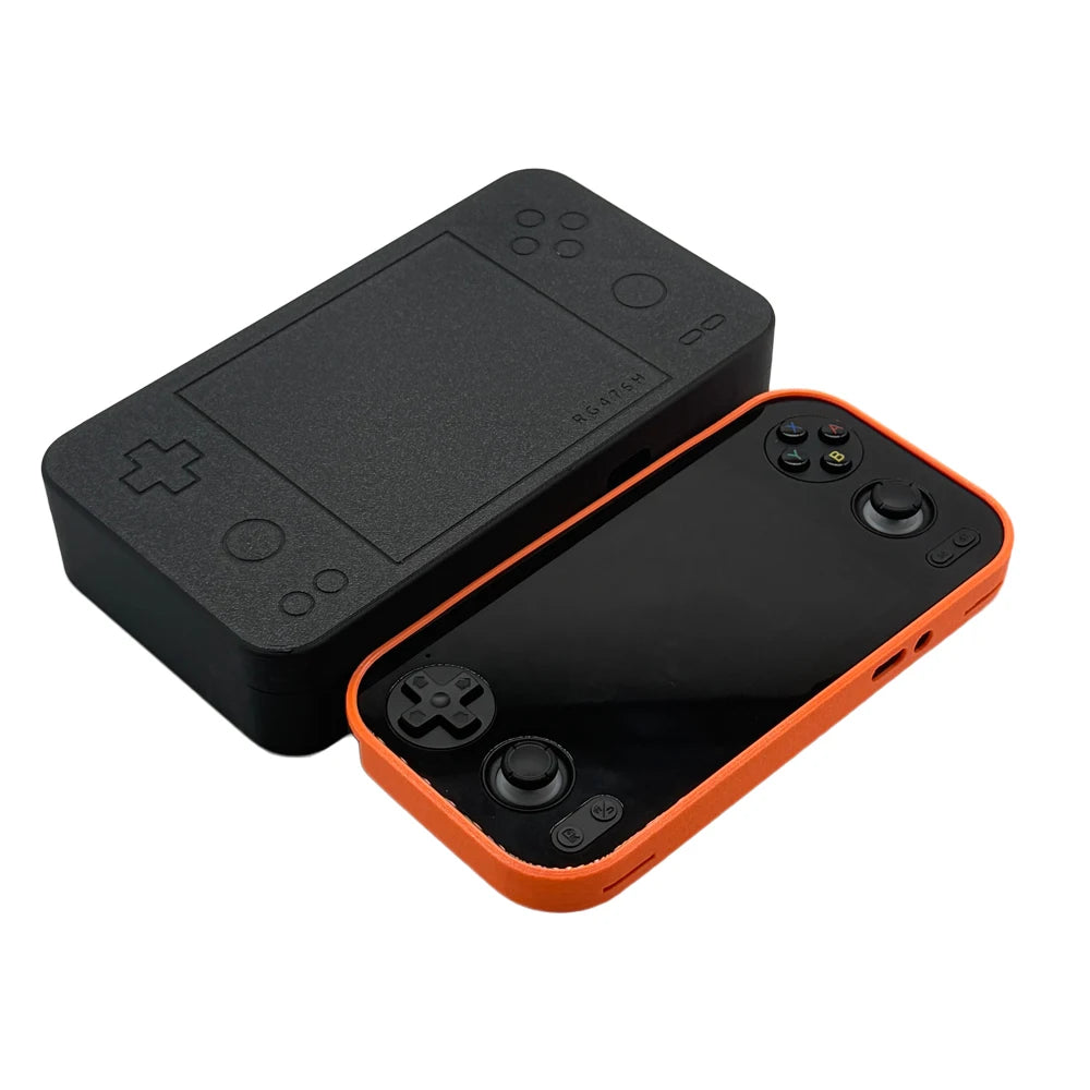 Magnetic Lid Design Organize Case Shockproof Protective Over Handheld Game Console Case For RG476h Storage Box Peaceful Pleasures Health and Wellness black