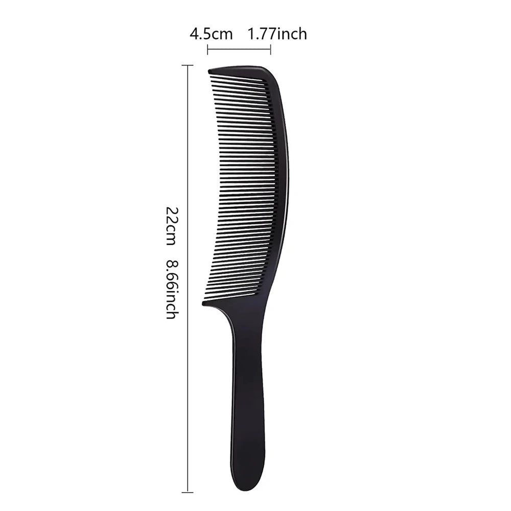 3Pcs Curved Haircutting Comb Set Heat-resistant Haircut Clipper Comb Professional Salon Barbershop Hairdresser Tools Accessories Peaceful Pleasures Health and Wellness A CN