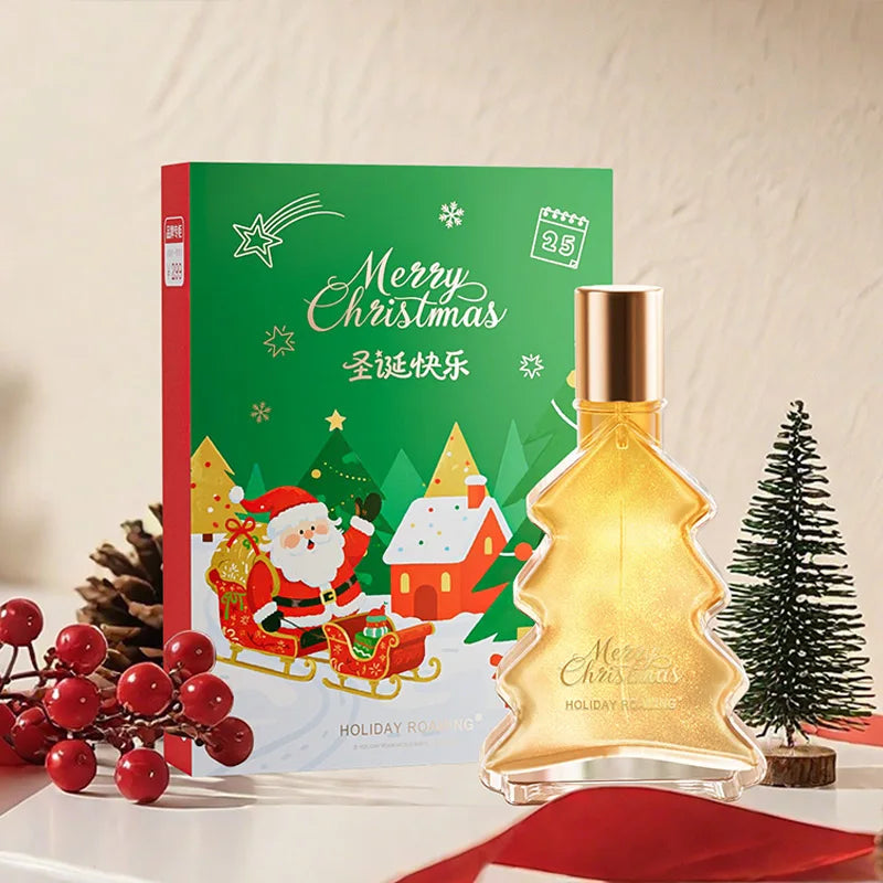 Christmas Holiday Perfume Christmas Tree Pineapple Gingerbread Long-lasting Fragrance Floral Fruity Gift Set Pheromone Perfume Peaceful Pleasures Health and Wellness