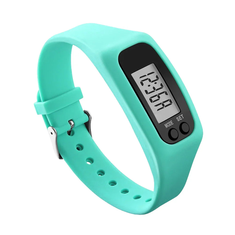 LED Pedometer Bracelet – Step Counter & Calorie Tracker