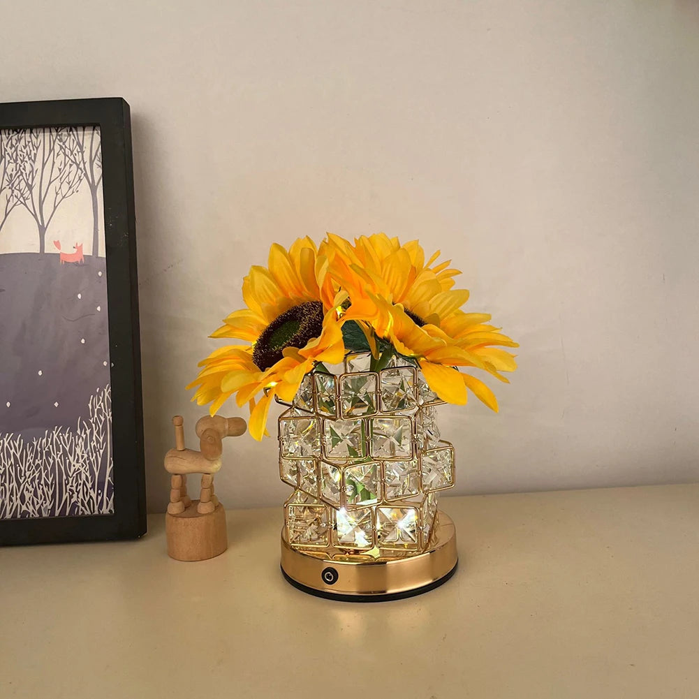 Atmosphere Table Light,Aesthetic 3d Flower Bedside Light,Soft Warm Light For Better Sleep,Ideal Romantic Gift For All Ages Peaceful Pleasures Health and Wellness