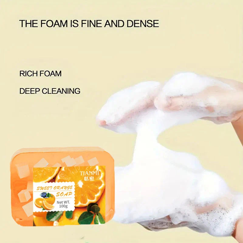 4-Piece Fruit Jelly Soap – Cleanse, Moisturize & Nourish
