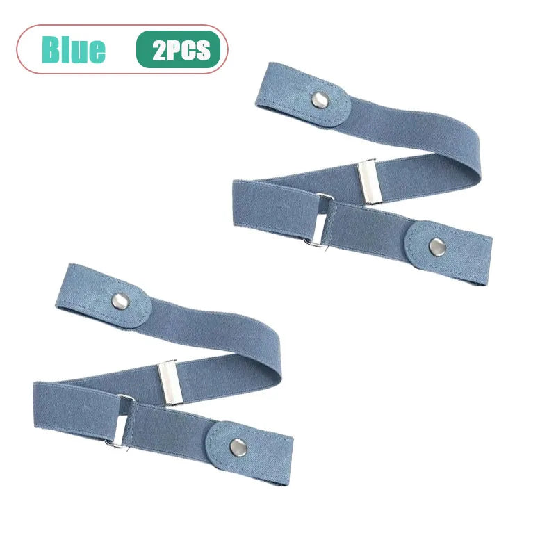 Invisible Elastic Waist Belt – Unisex Stretch Belt for Jeans