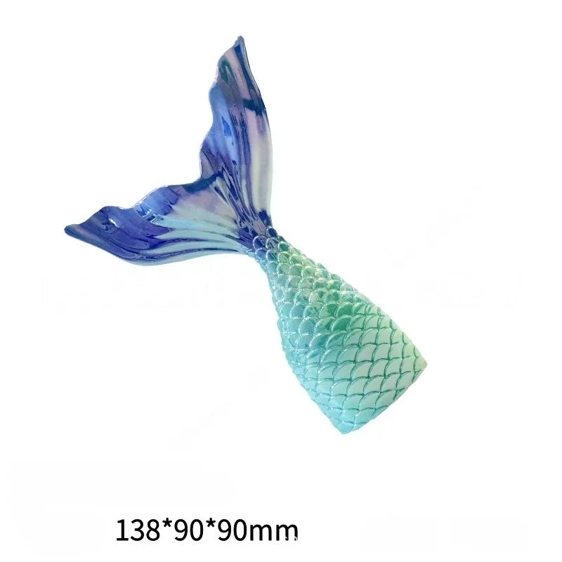 Windproof Beach Towel Clips for Chairs, Racks & Patio Beach Towel Clips Peaceful Pleasures Health and Wellness Blue fish tail