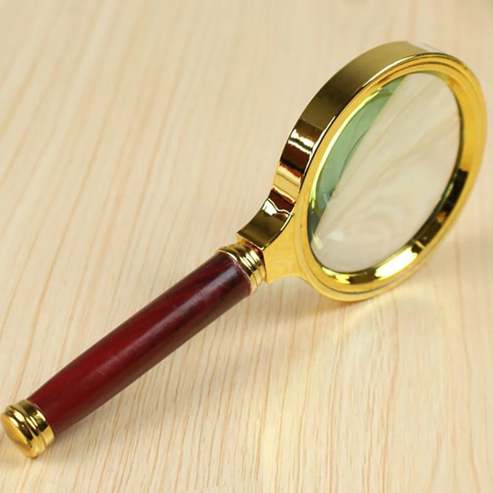 50x High-definition Handheld Magnifying Glass Suitable Reading