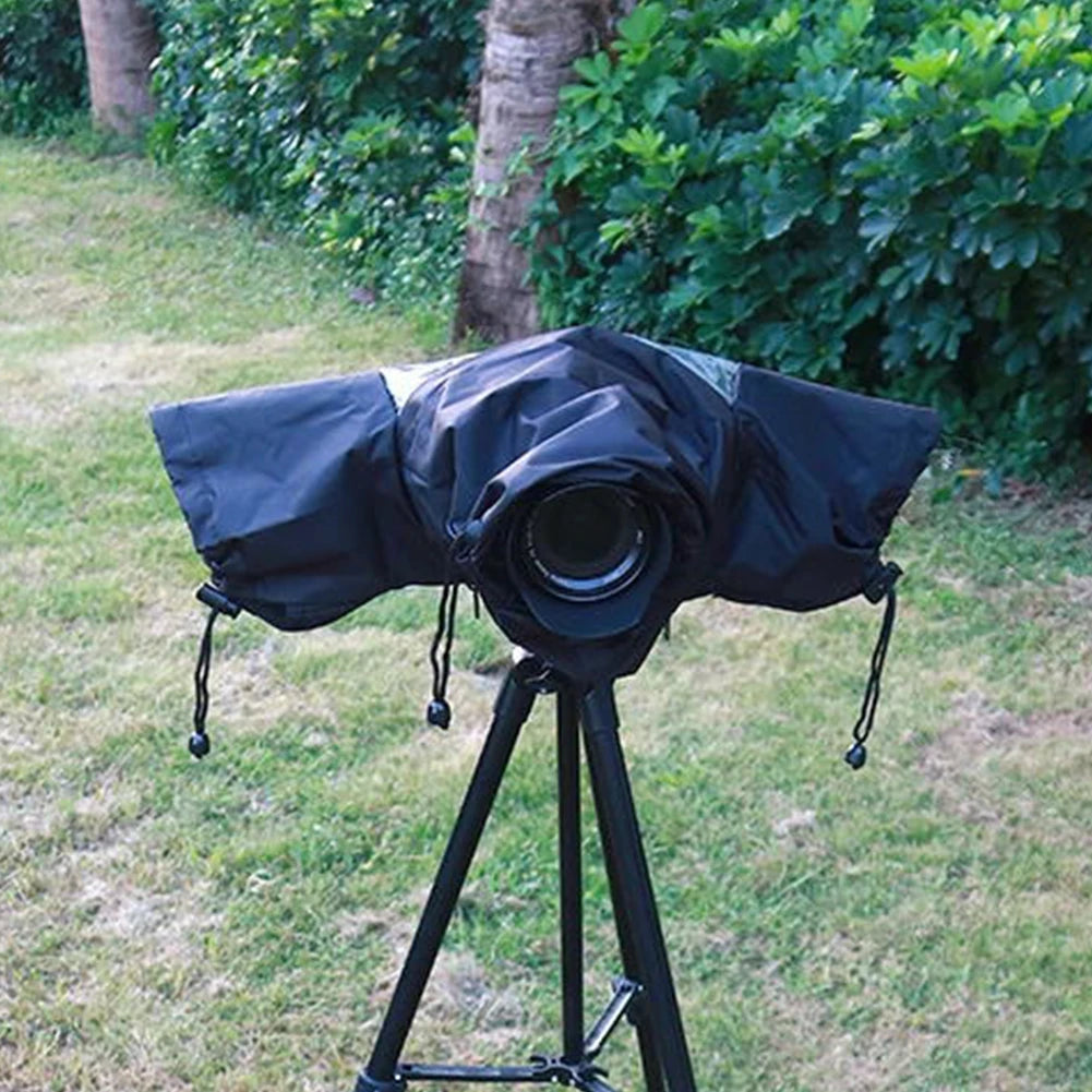 Waterproof Camera Rain Cover Raincoat Protector Portable Rainproof Accessories for Canon Nikon Sony Panasonic Fuji DSLR Camera Peaceful Pleasures Health and Wellness