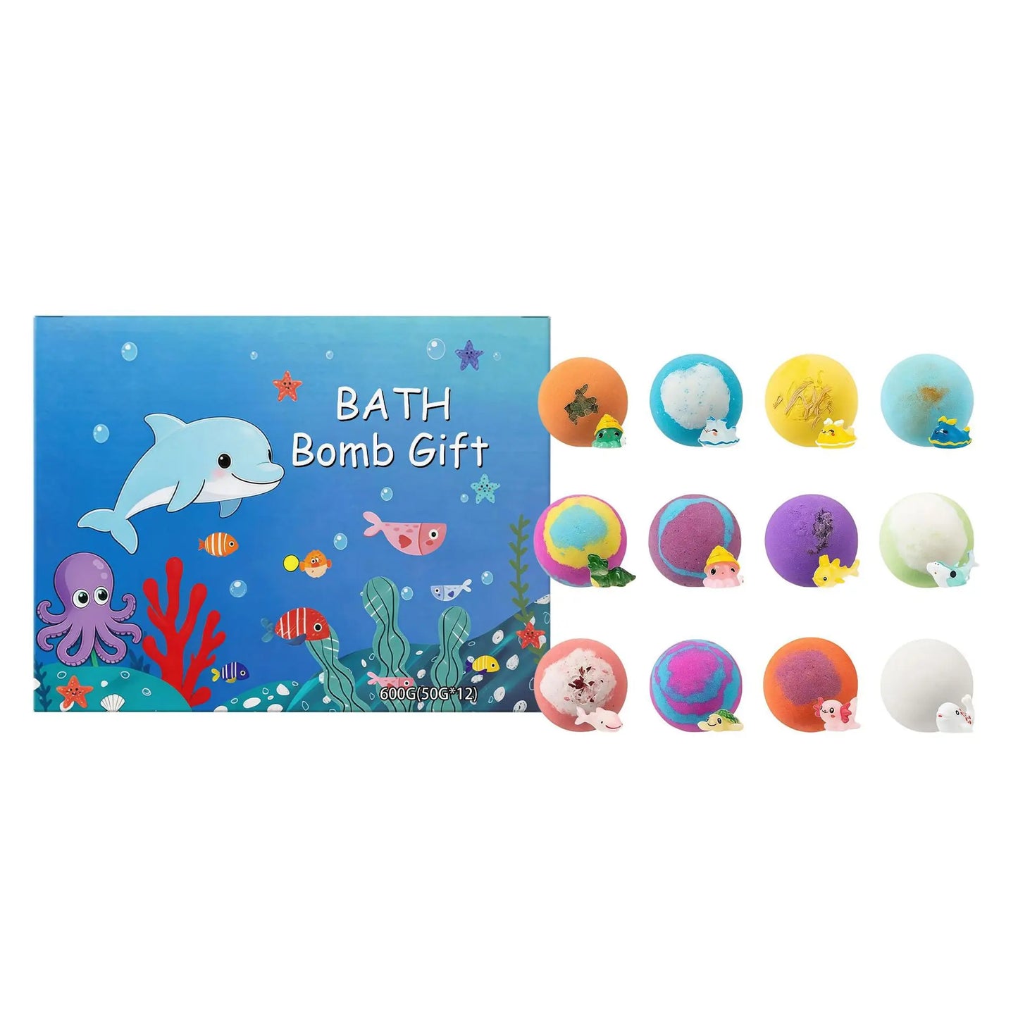 Doll Bath Bomb Gift Set | Soothing Bath Salts & Skin Moisture