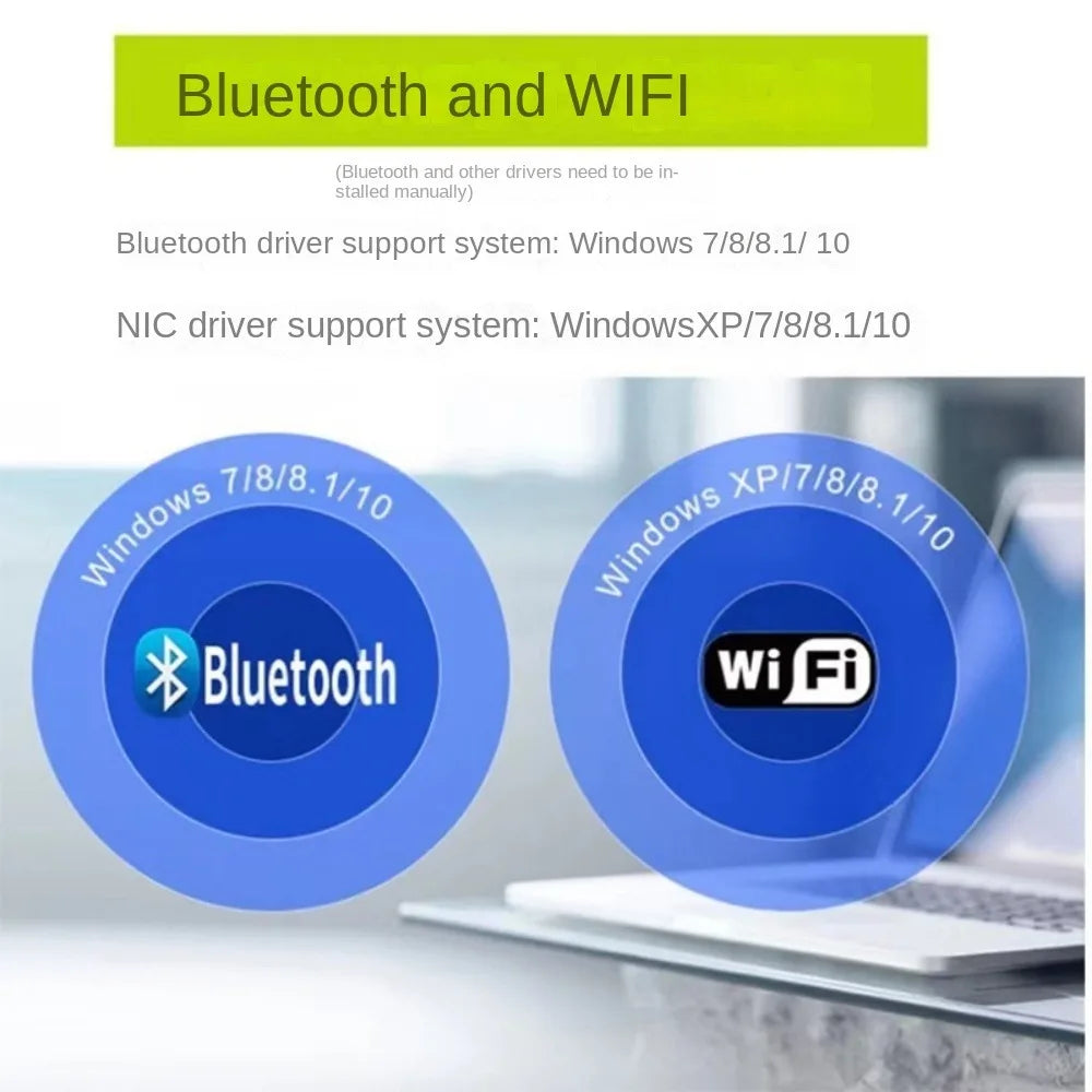 Wifi Network Adapter BT+AC600 WLAN Dongle WiFi Receiver 600M WLAN Dongle USB 2.4G&5G WiFi Receiver Peaceful Pleasures Health and Wellness