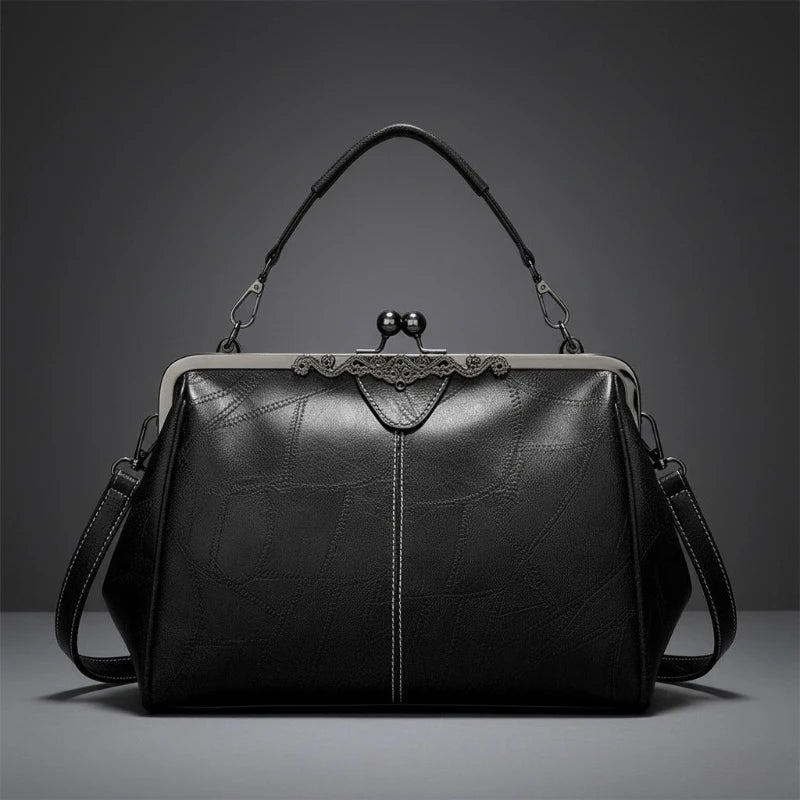 Women's Mini Clutch Crossbody Bag – PU Leather Shoulder Purse