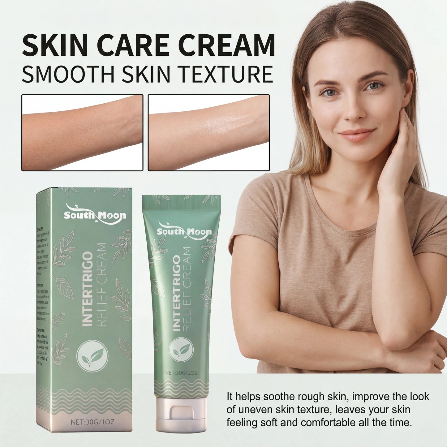 Body Firming Cream Natural Witch Hazel Tea Oil Lightweight Moisturizing NonGreasy Fast Absorbing Travel Size Toning Skincare Peaceful Pleasures Health and Wellness