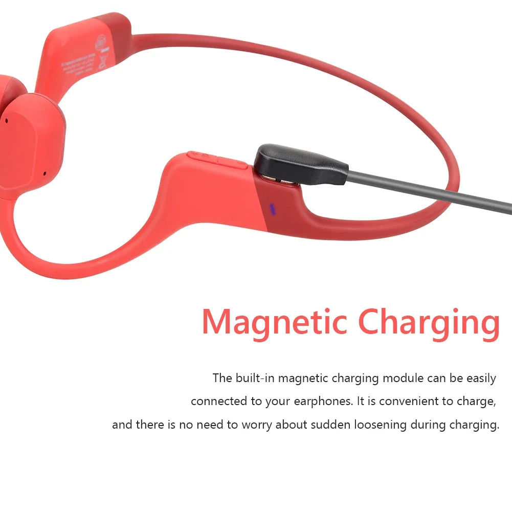 For AfterShokz OpenRun Pro AS810 Aeropex AS800 AS803 Bone Conduction Headphone Magnetic USB 5V 1A Charging Cable 60/100cm Peaceful Pleasures Health and Wellness
