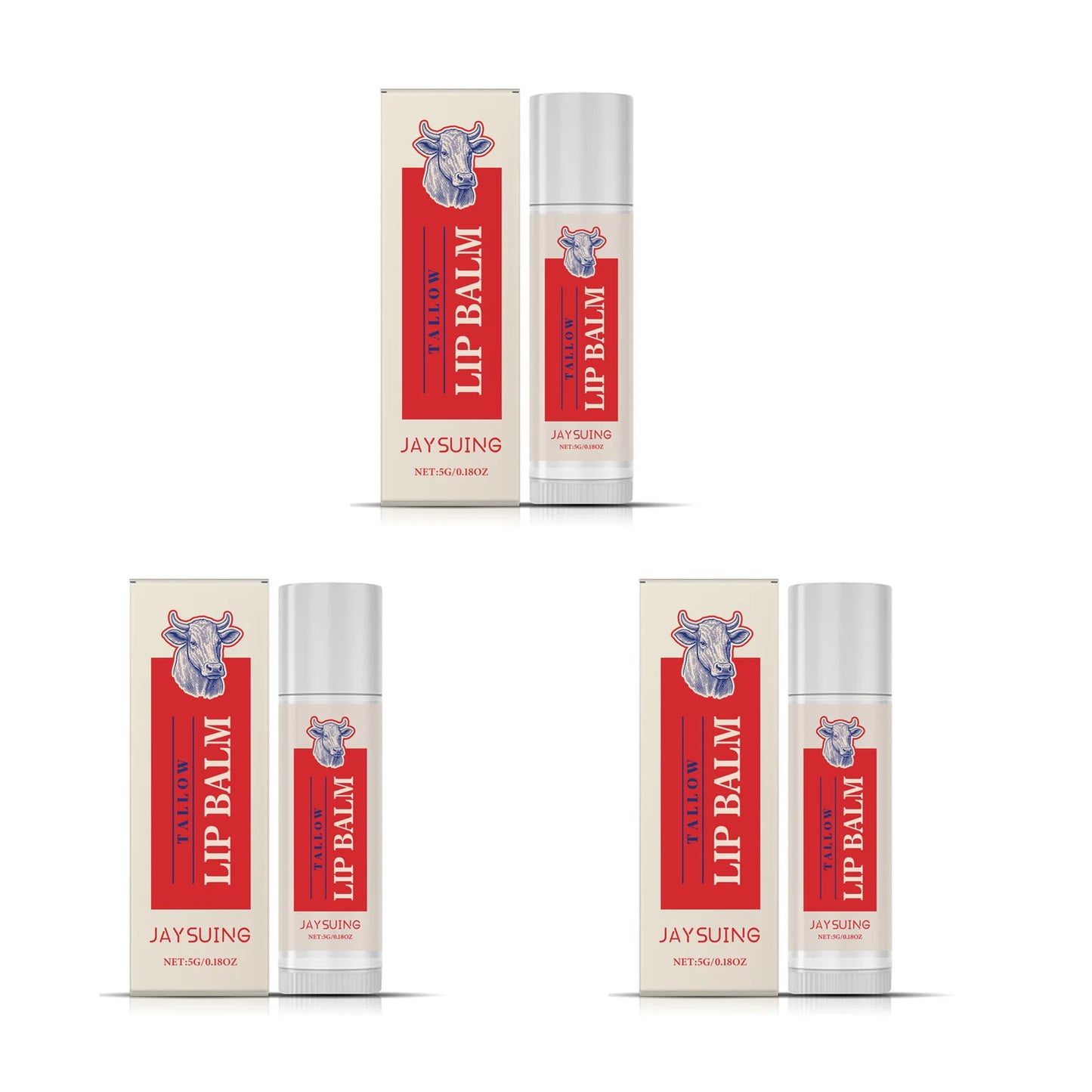 Tallow Lip Balm – Plumping, Hydrating & Anti-Crack Lip Care