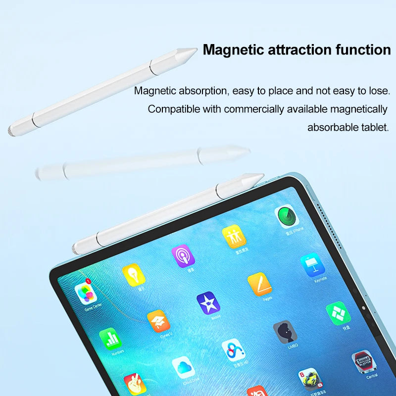3 In 1 Stylus Pen For ipad Touch Pencil For Cell Phone Stylus For Android Pen For phone Touch Screen Magnetic Stylus Pen iphone Peaceful Pleasures Health and Wellness