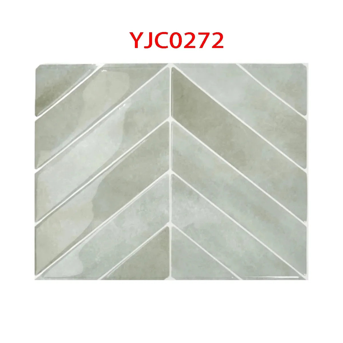 3D self-adhesive wall stickers, waterproof and easy to clean, suitable for kitchen, bathroom, living room, dining room, etc. Peaceful Pleasures Health and Wellness YIC0272 10pcs