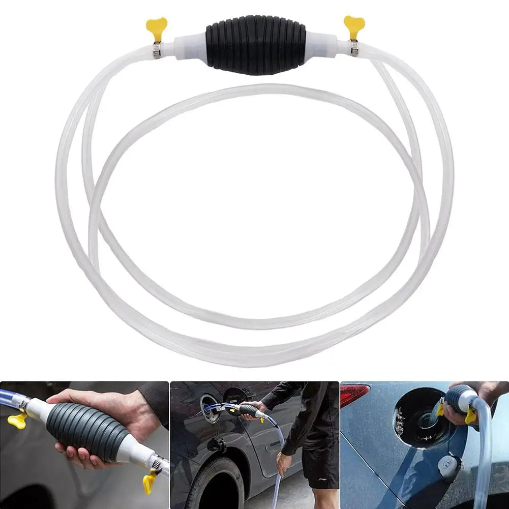 Manual Hand Fuel Transfer Pump Kit – 1/2/3m Hose | Oil & Liquid