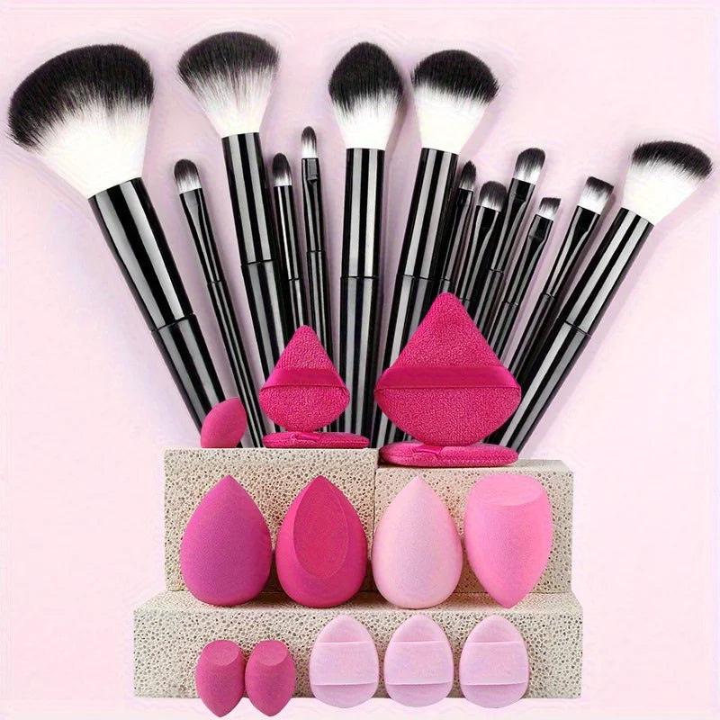 VANDER LIFE 8–29Pcs Professional Makeup Brush Set | Travel Kit
