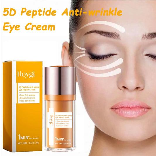 5D Peptide Eye Cream – Dark Circles, Wrinkles & Firming Peaceful Pleasures Health and Wellness