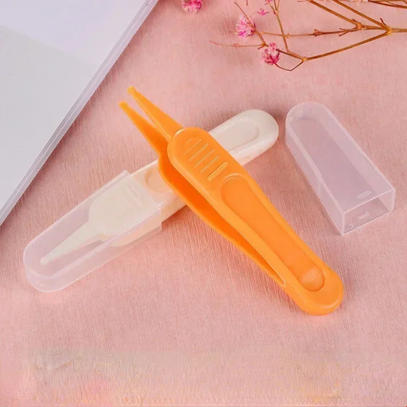 Baby Safety Tweezers – Nasal & Ear Cleaning Forceps for Infants