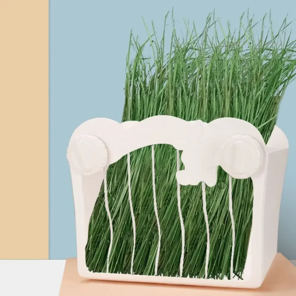 Hanging Rabbit Hay Feeder | Large Capacity Bunny Grass Rack