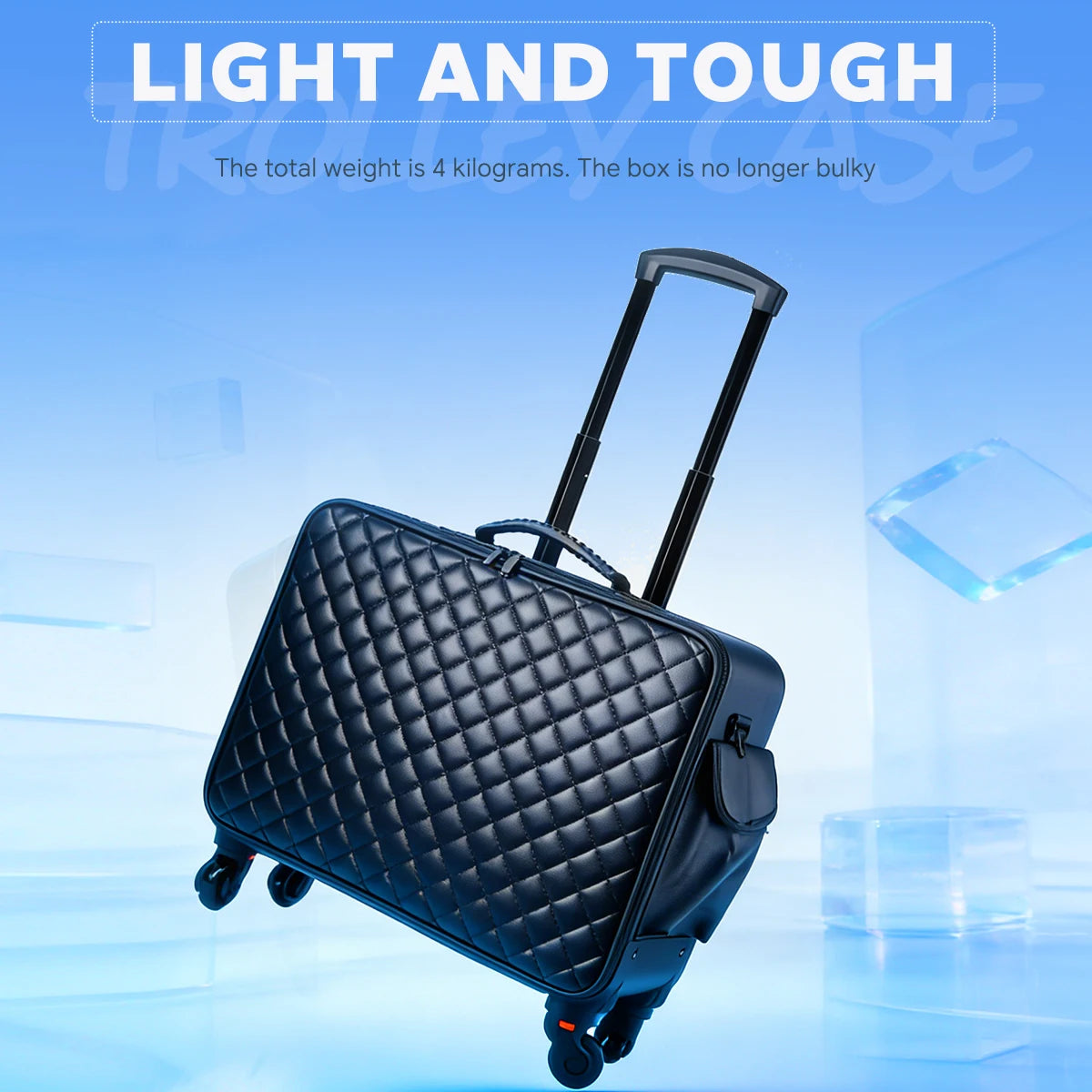 Rolling Suitcase for Artists Travel Makeup Artist Bag Luggage Cosmetic Brush Storage with Wheels Beauty Tool Organizer Peaceful Pleasures Health and Wellness