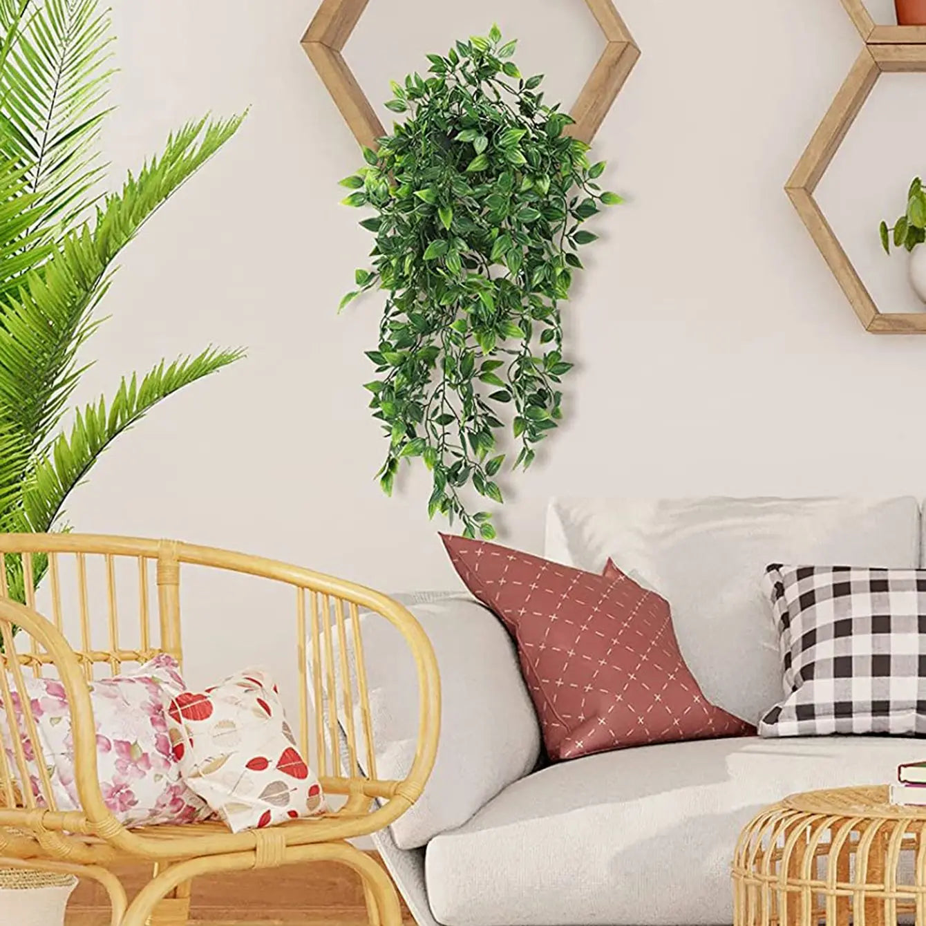 Artificial Ivy Plants with Pots | Wedding & Home Wall Decor