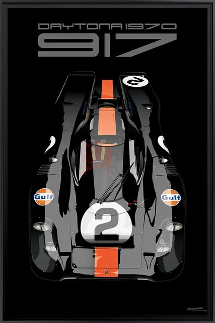 Le Mans 917K Martini Racing Canvas Wall Art Poster Print Canvas Wall Art Peaceful Pleasures Health and Wellness U4340-1 20x30cm Unframed