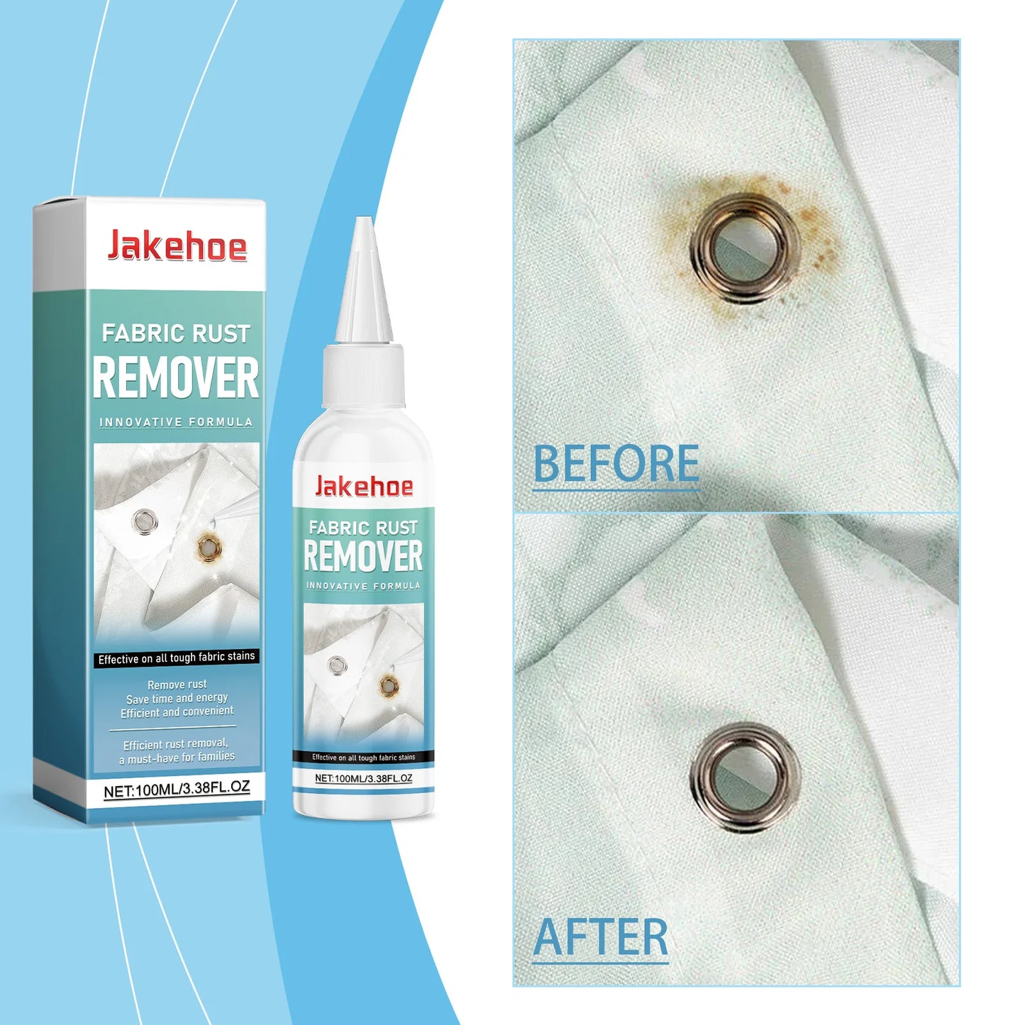 Fabric Rust Remover & Yellow Edge Cleaner | Color Safe Stain Remover