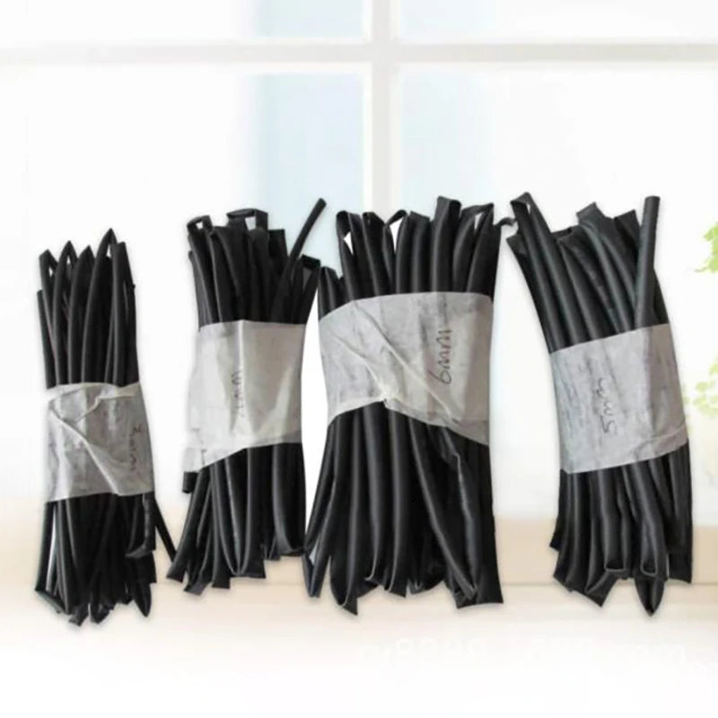 New 4 X 1 Meter Lenghts Heat Shrink Tubing 3mm 4mm 5mm 6mm Peaceful Pleasures Health and Wellness