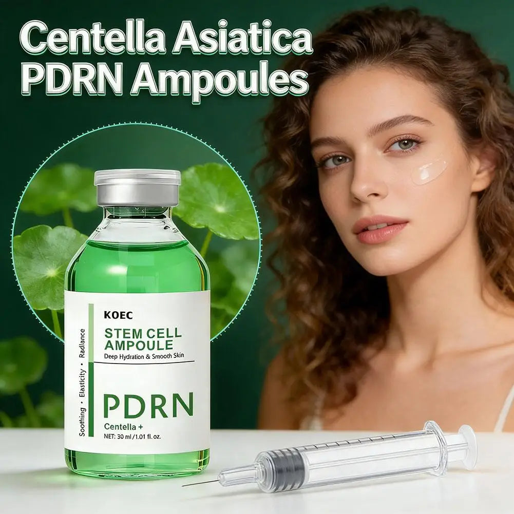 Centella PDRN Salmon Ampoule Serum Advanced Deep Repair Skin Barrier Serum For Face Firming Brightening Facial Essence Peaceful Pleasures Health and Wellness