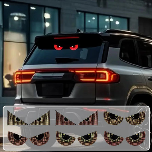 Animated Devil Eye LED Rear Window Car Light – APP Control LED Car Window Light Peaceful Pleasures Health and Wellness