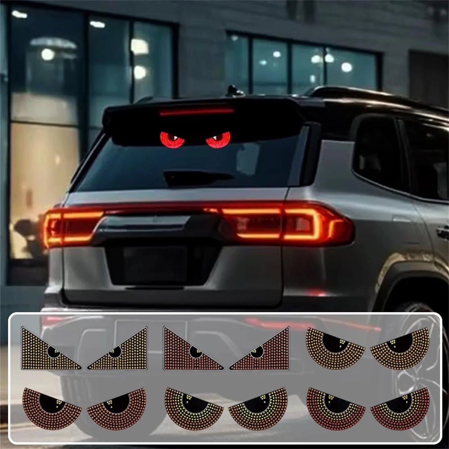 Devil Eye Animated LED Car Rear Window Light – APP Control