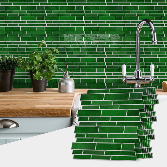 Marble-patterned self-adhesive wall sticker, waterproof and oil-proof PVC tile decal for kitchen and bathroom room decoration Peaceful Pleasures Health and Wellness SPT207 1PC