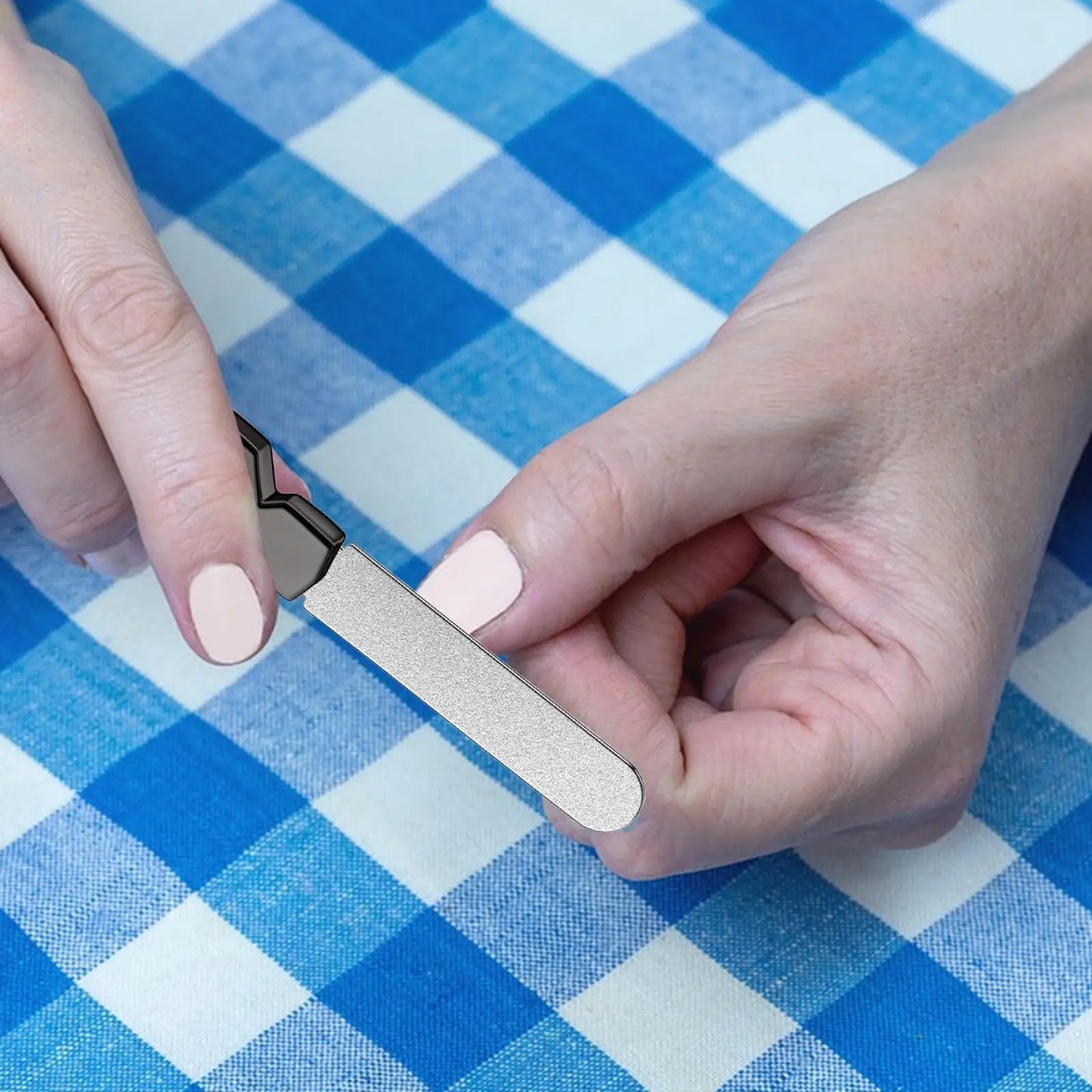 Double-Sided Stainless Steel Nail File | Reusable Manicure Tool
