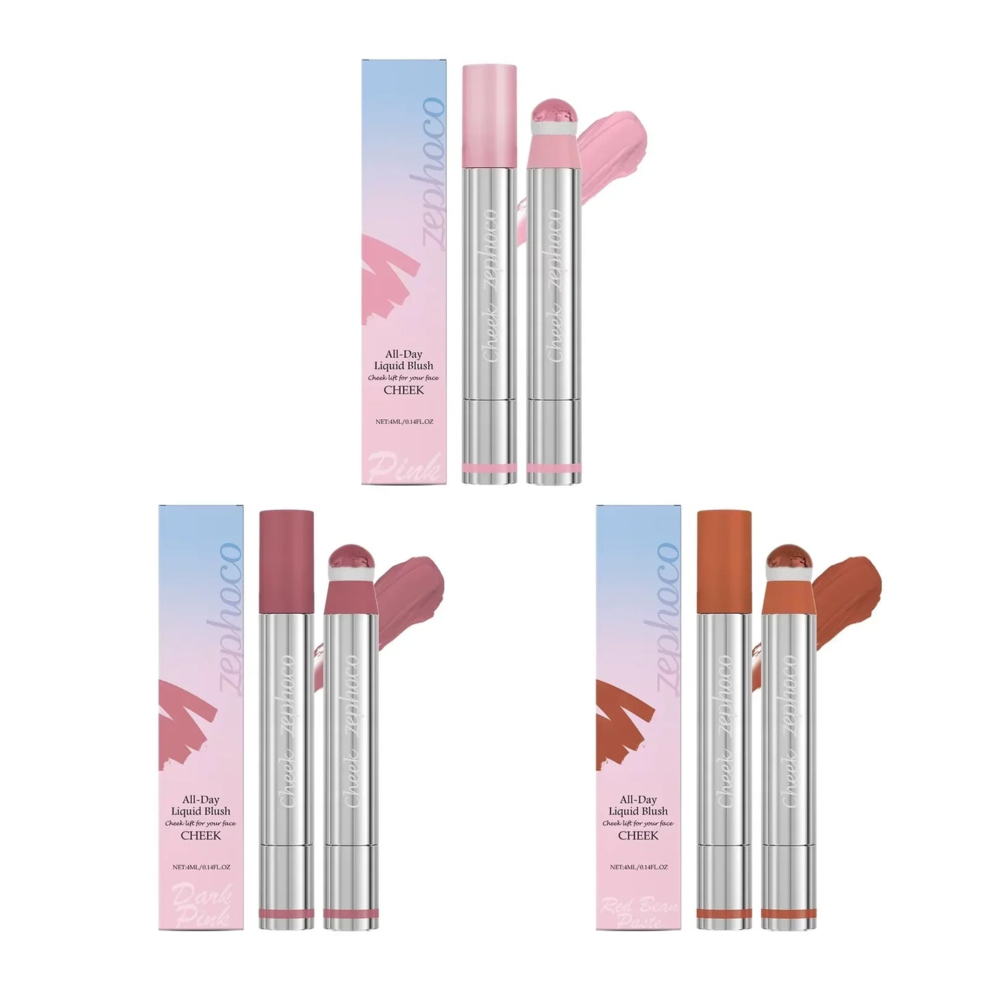 Liquid Blush Stick – Waterproof Cheek & Lip Tint | Long-Lasting