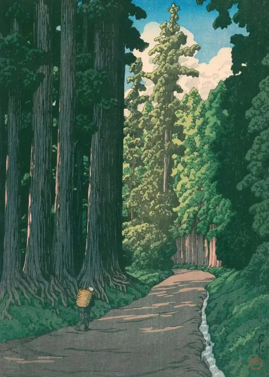 Kawase Hasui Japanese Landscape Canvas Wall Art Print | Retro