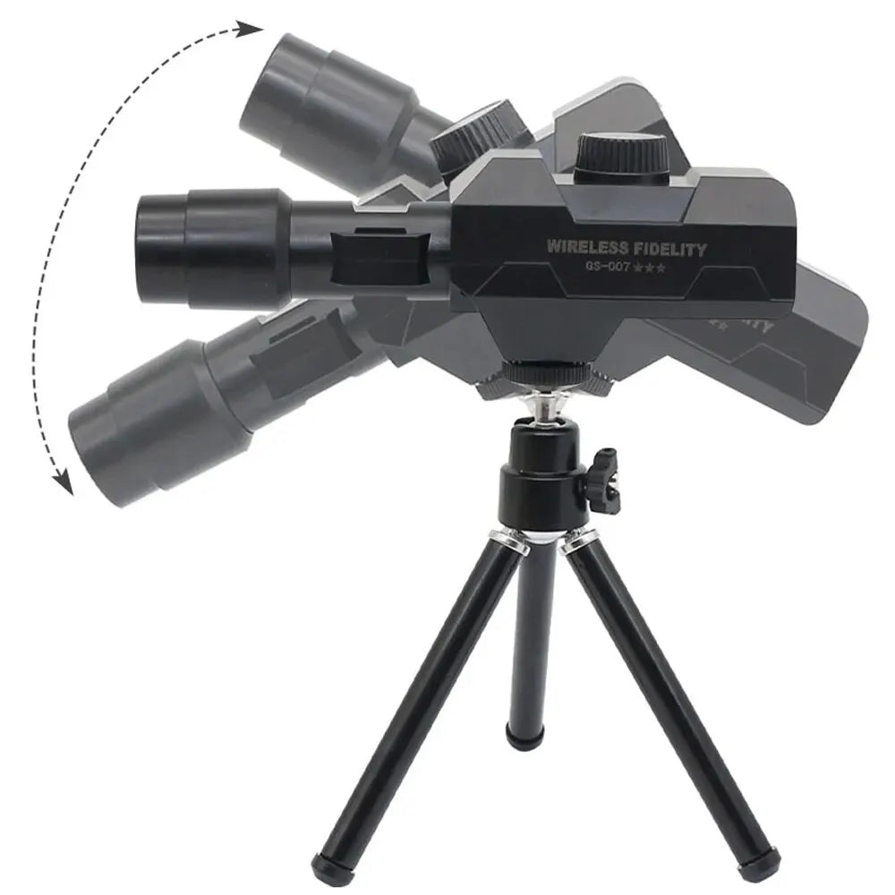 WiFi Digital Telescope,70x Zoom 1920X1080 Monocular Camera Monitor with Tripod Cellphone APP Control Support Android IOS System Peaceful Pleasures Health and Wellness