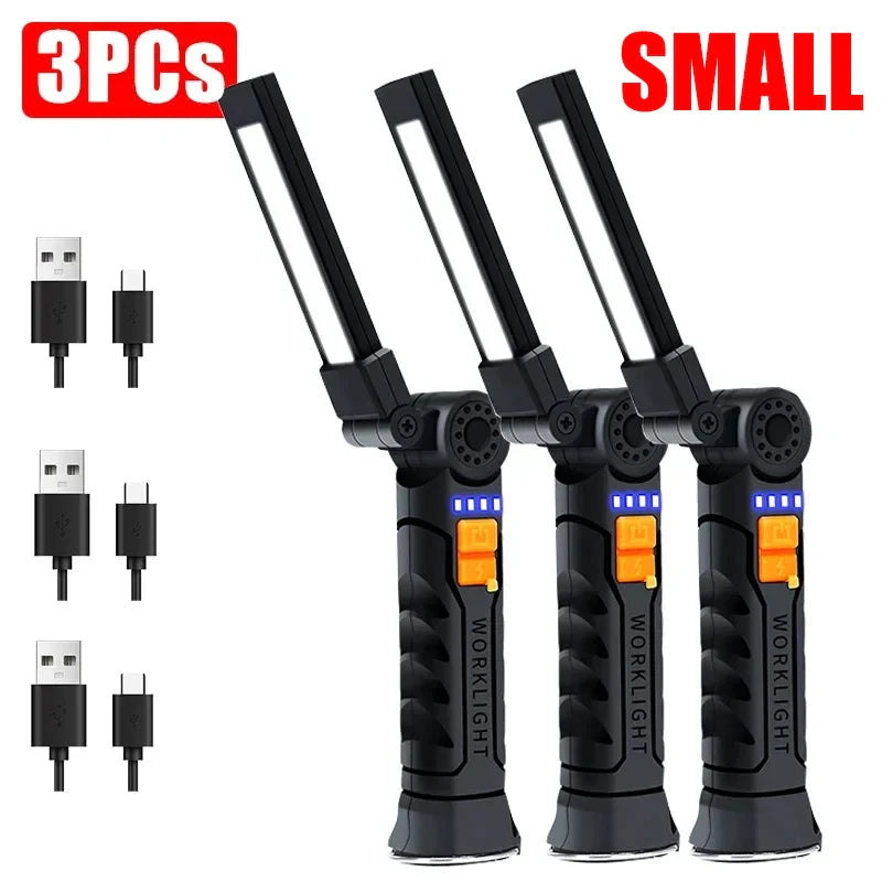 KDULIT COB LED Rechargeable Work Light | Magnetic Torch