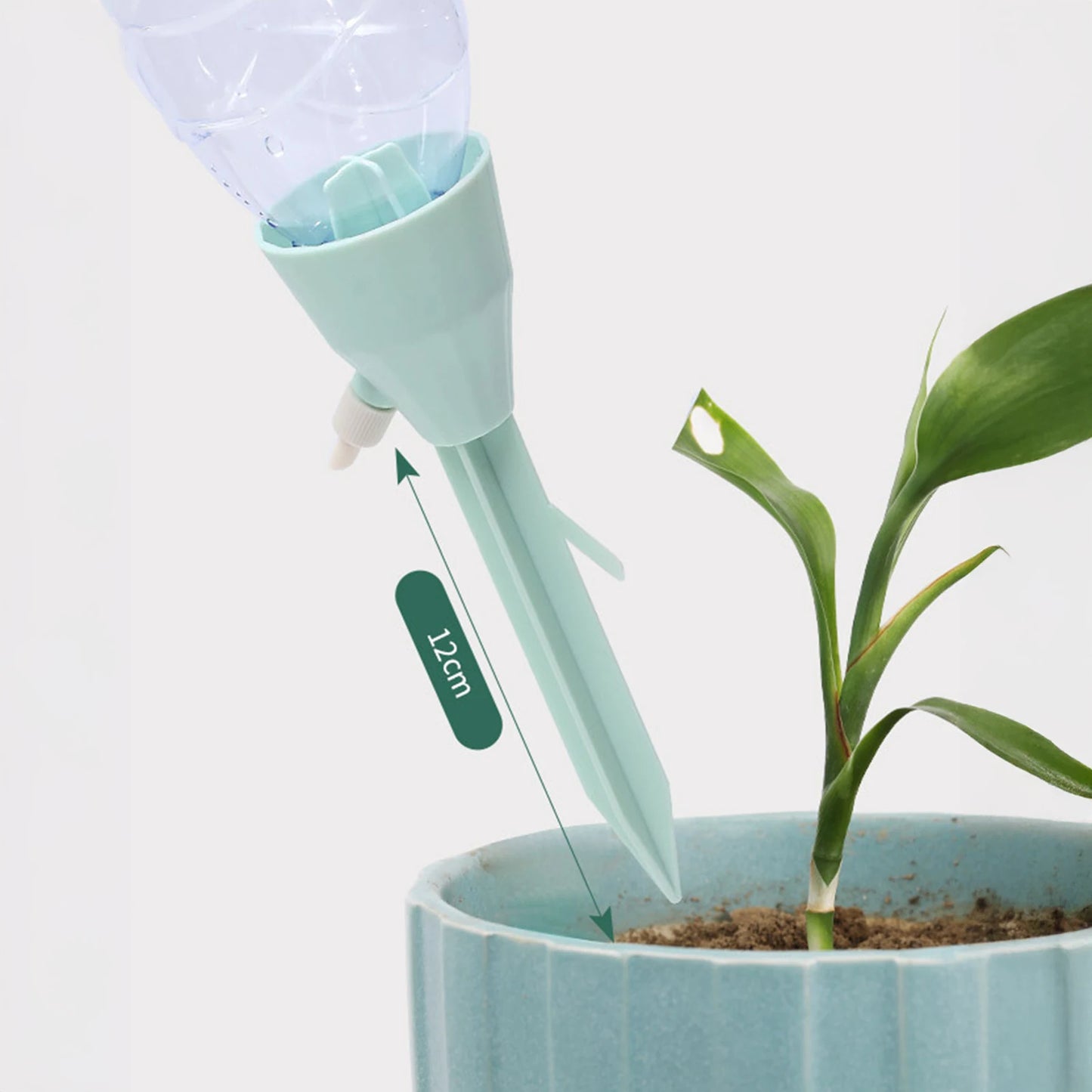 Indoor Plant Self Watering Spikes Plastic Bottles Plant Waterer Devices Garden Supplies for Garden Water Planter System Peaceful Pleasures Health and Wellness
