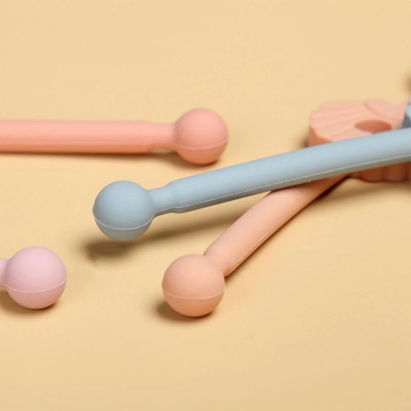Silicone Baby Pacifier Chain Anti-Drop Holder & Teether