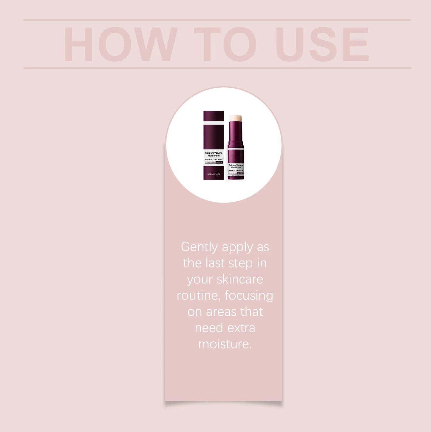 Korean Collagen Balm Stick – Anti-Wrinkle Face & Eye Cream