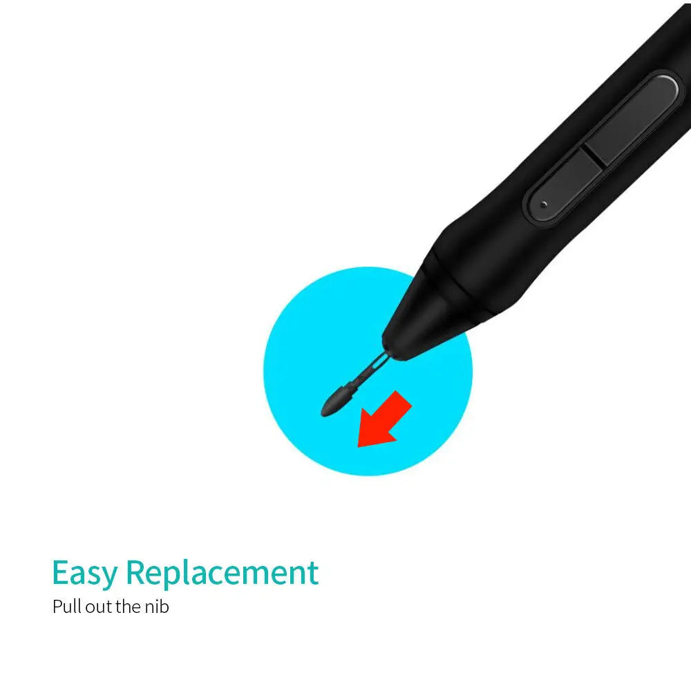 For HUION Pen Nib PN05 Replacement Nibs For Digital Pen PW500 PW507 Graphics Tablet Q620M HS611 Kamvas Pro 16/12/13 Kamvas 20 Peaceful Pleasures Health and Wellness