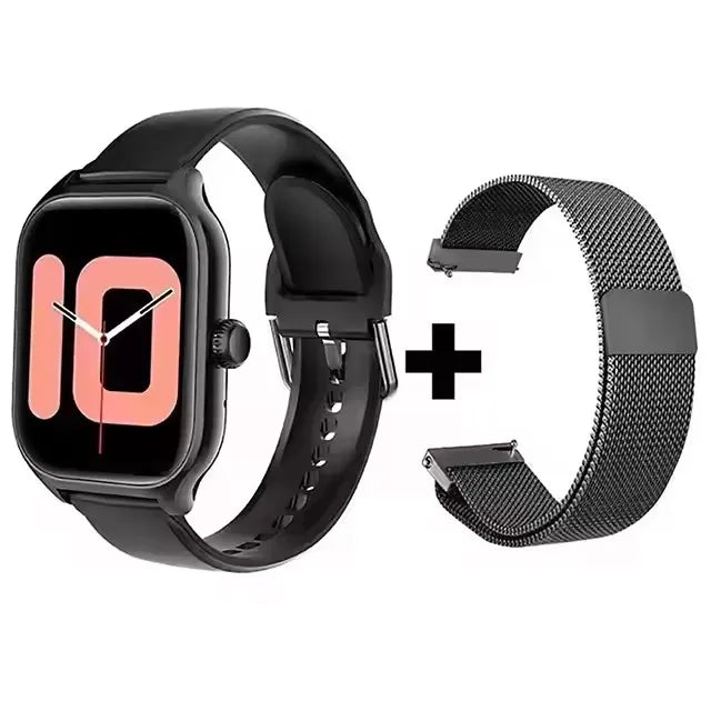2026 Smart Watch Android IOS Phone 2.01 Inch Color Screen Bluetooth Answer Call Fitness Watches Tracker Smartwatch Women Men New Peaceful Pleasures Health and Wellness Bk20Milan