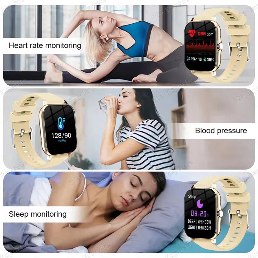 Ola Esporte 1.83" Bluetooth Smart Watch Fitness Tracker