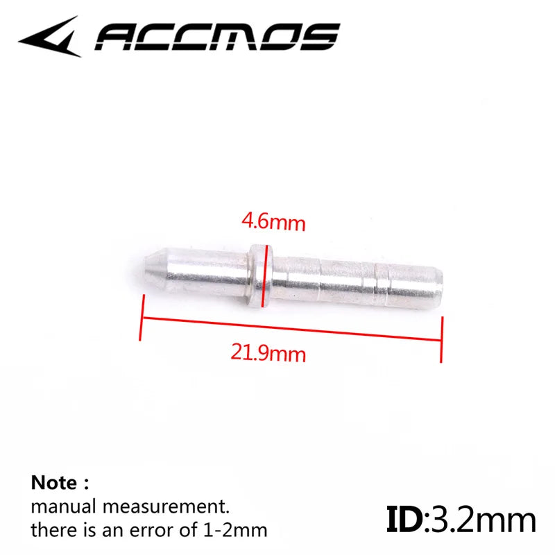 DIY Plastic Arrow Pin Nocks L Aluminum Nock Needles ID4 2 6 3 5 Shaft