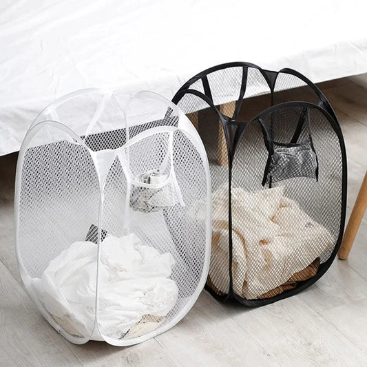 Foldable Laundry Basket – Large, Ventilated & Portable Foldable Laundry Hamper Peaceful Pleasures Health and Wellness