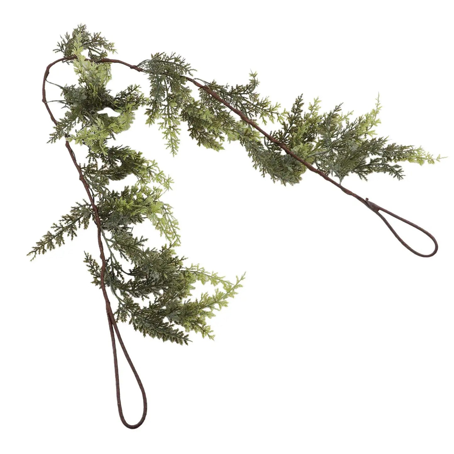 Christmas Cedar Garland Artificial Real Touch Thickness Realistic