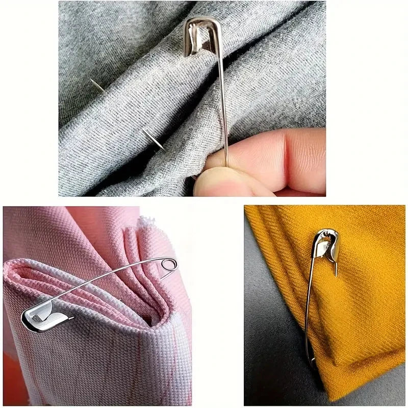 260 Safety Pins Assorted Large Small Clothes Sewing